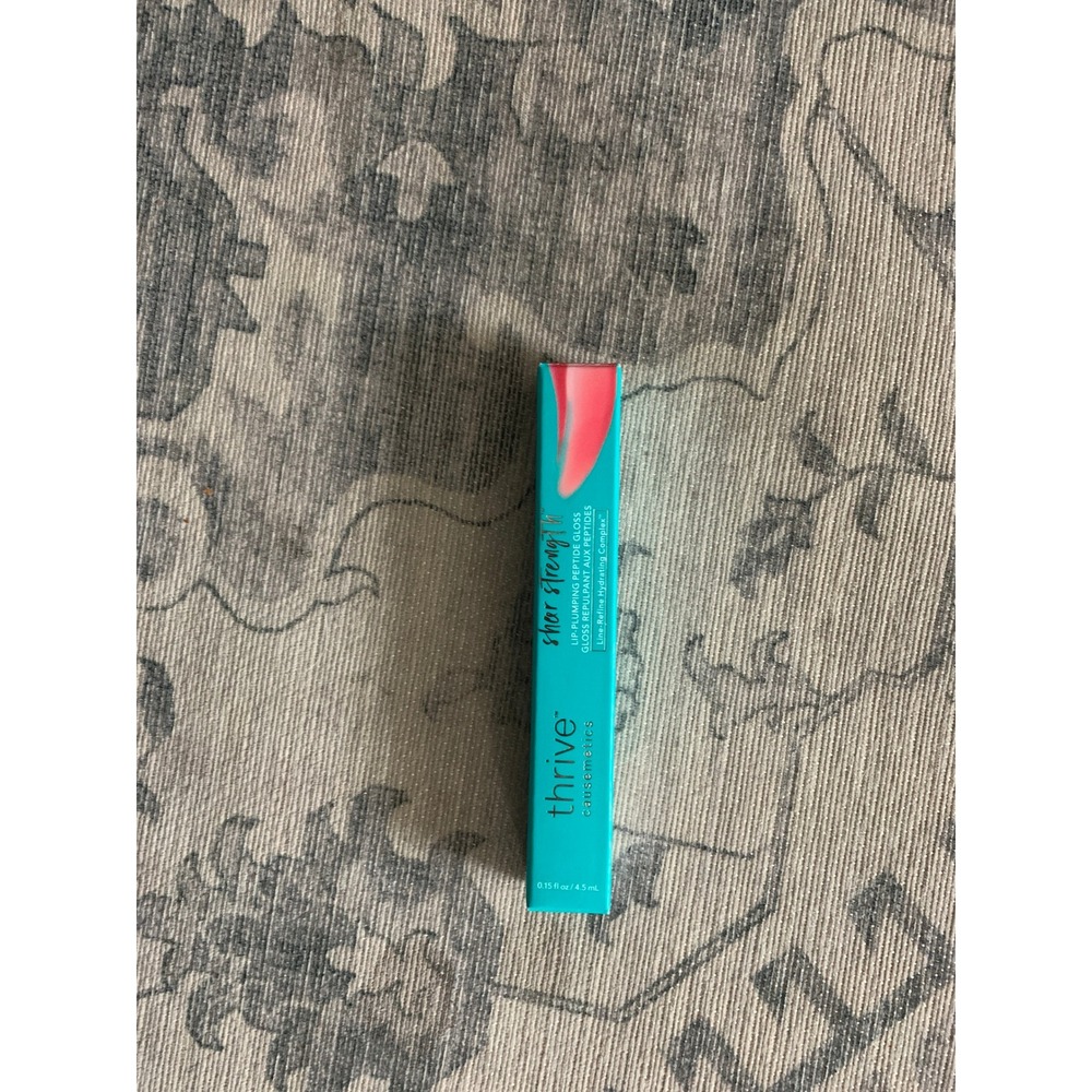 Thrive Causemetics Sheer Strength Lip Plumping Peptide LipGloss in Jessica NEW - Picture 2 of 6